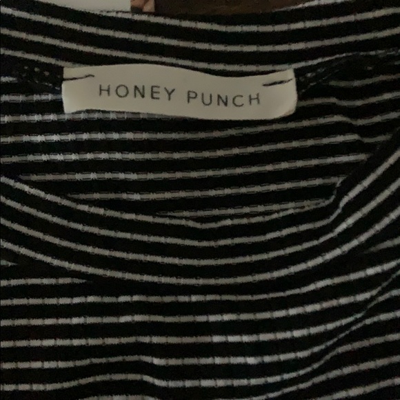 Honey Punch (UO) striped cutout t-shirt dress - Picture 3 of 3